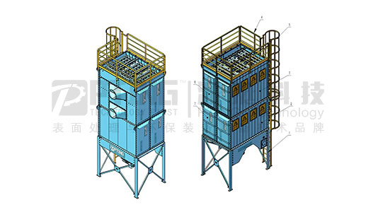 PTDMC系列-大型布袋集尘器