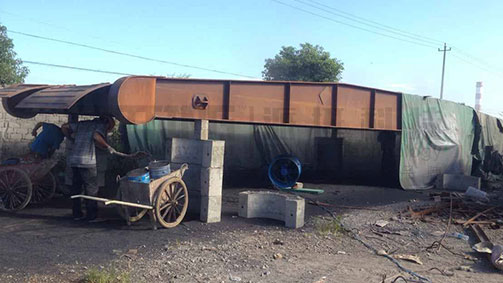 海洋公司大型海上引渡桥防腐工程