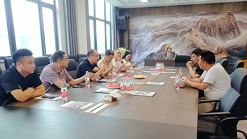 以商会友，共谋发展--宁波市湖北商会到访派挺科技